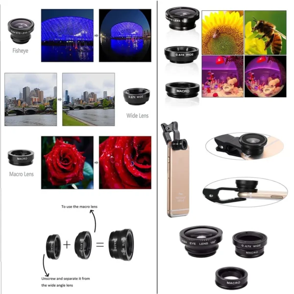 11 in 1 Smartphone Camera Lens Kit - Image 3