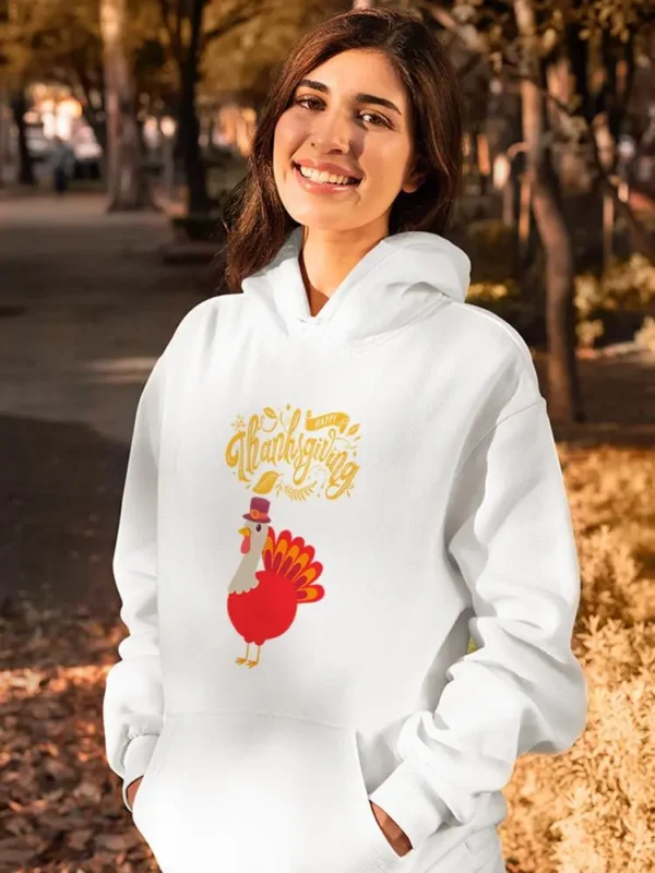 Thanksgiving Turkey Hoodie -SPIdeals Designs