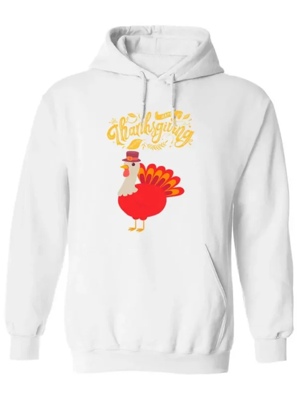 Thanksgiving Turkey Hoodie -SPIdeals Designs - Image 2