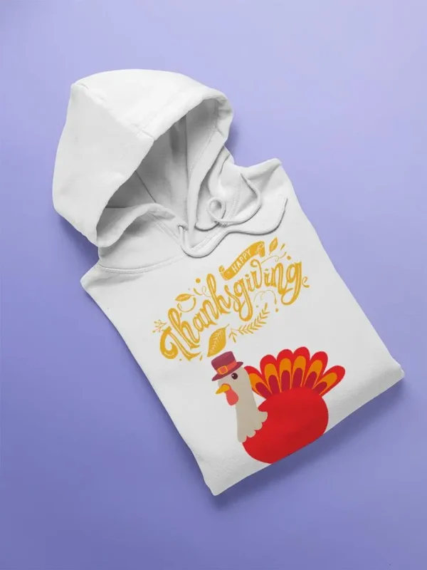 Thanksgiving Turkey Hoodie -SPIdeals Designs - Image 3