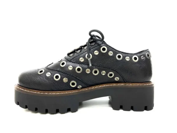 Lucy Black 1990's Lace up Shoe - Image 2