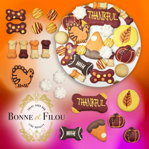 Thankful Themed Dog Treats Gift Box - Image 5