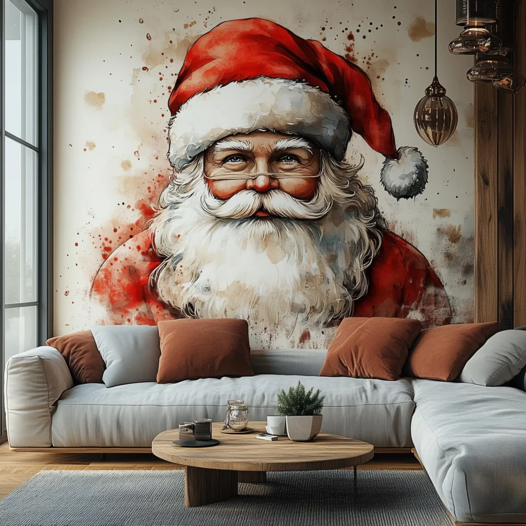 Classic Santa Claus Wall: The Perfect Thanksgiving Decor