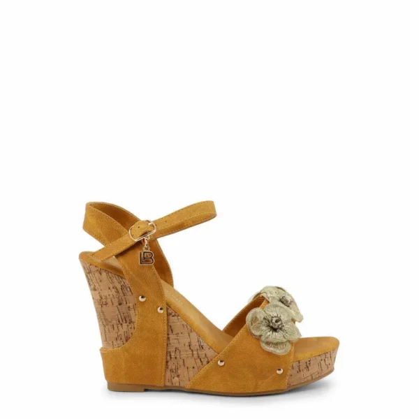 Flower Wedge Sandals - Image 2