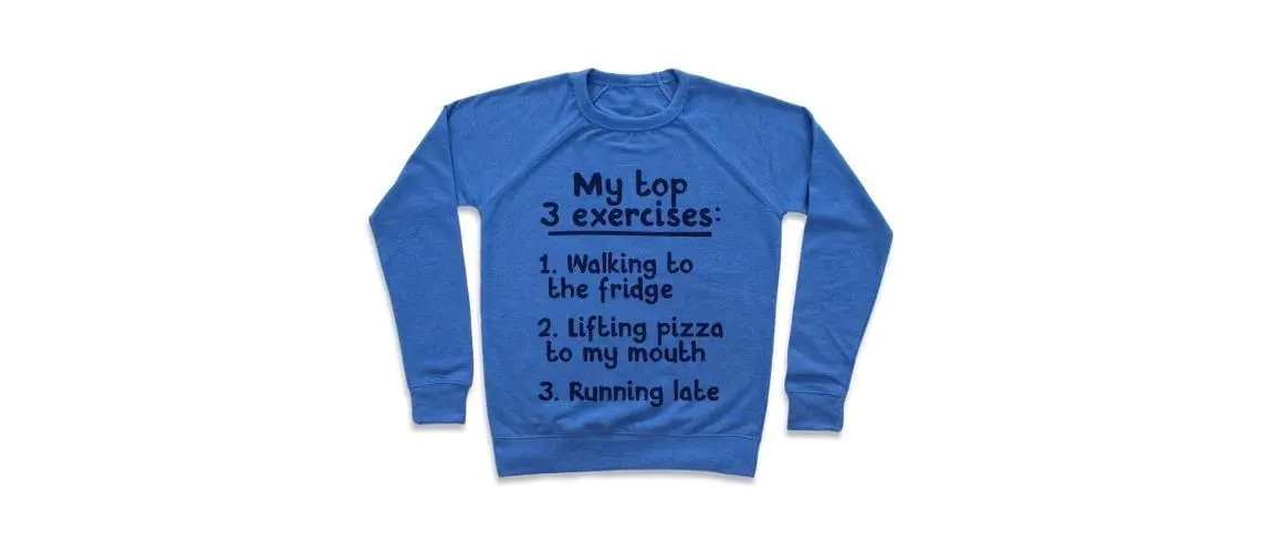 5 Reasons to Love 'My Top Three Exercises Crewneck Sweatshirt' for Every Season 