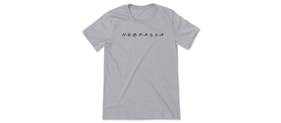 Nebraska Friends Tee